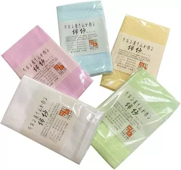 Полотенце Hagiwara Хлопковое марлевое полотенце для лица, изготовленное в наборе полотенец, произведено в магазине Senshu, 5, Япония, зелёный