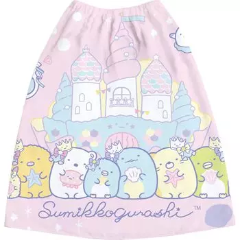 Полотенце-хамелеон Sumikko Gurashi M CM47301 San-X розовый