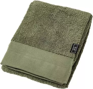 Полотенце Imabari Банное полотенце 70 x 130 см Хаки, мягкое и эластичное на ощупь Сердцевина нити твердая, как аль денте, а поверхность мягкая Городской хаки