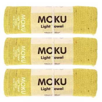 Полотенце Imabari Contex MOKU Light Полотенце Lemon 3 шт. Набор [Contex] лимон