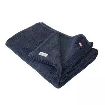 Полотенце Imabari цветное банное полотенце 1 шт. антибактериальная обработка 60x120 см темно-синее