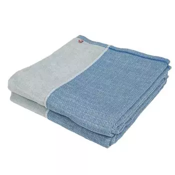 Полотенце Imabari Gauze Reversible Bath Made in Quick Cotton 2 Банное полотенце, Полотенце, Ворс, Япония, Сушка, Легкое, 100% (Синий/серый, Полотенца)