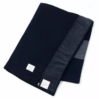 Полотенце Имабари Иори Полуодеяло Твердая и плотная текстура Линия (военно-морской флот) тёмно-синий