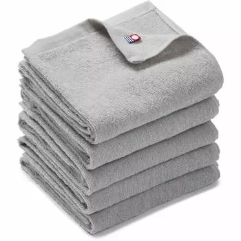 Полотенце Imabari, набор из 5 полотенец для лица, хлопок, 31 x 86 см, сделано в Японии, полотенце для коммерческого использования, салона красоты, мытья лица, простое полотенце для ухода за больными