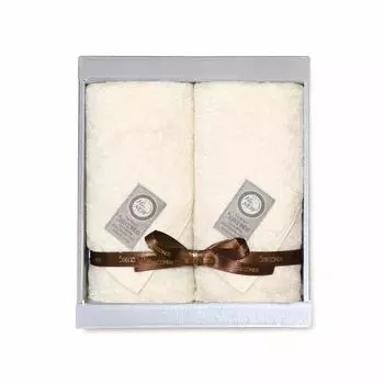 Полотенце Imabari Органическое полотенце MAMMA Полотенце для лица Подарочный набор из 2 предметов Полотенце 5SECONDS Семья Свадьба Ребенок Малыш Привет, НОВЫЙ (Праздник, Подарок, Подарок, Подарок, Подарок) бежевый