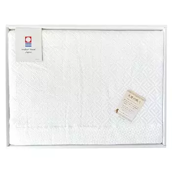 Полотенце Imabari Подарочное полотенце-одеяло Одинарное Быстросохнущее Пушистое Мягкое Четверное Марлевое Сон 140 x 190 см Сделано в Японии Хлопок Тончайший Пима Хлопок Angel s