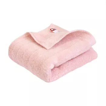 Полотенце Imabari Пушистое ребристое полотенце для лица Мохово-розовое Сделано в Японии Изготовлено из очень длинного хлопка