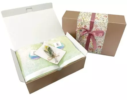 Полотенце Imabari сертифицировано как оригинальный подарочный набор для ванны размером 60 x 120, подарочная упаковка, мини-букет, семейный подарок на свадьбу, новоселье, набор для ванны зеленого цвета,