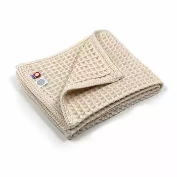 Полотенце Iori Imabari Полотенце для лица 34x80см вафельное (Белый с оттенком) Мягкая, высокоабсорбирующая, превосходная текстура