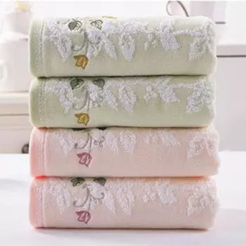 Полотенце из хлопка, приятное для кожи, супервпитывающее банное полотенце, мягкое полотенце для лица, бытовое розовый