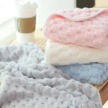 Полотенце из микрофибры, очень большое, 70x140 см, быстросохнущее, мягкое, впитывающее, пляжное полотенце для душа для дома, домашнего хозяйства 140cm розовый