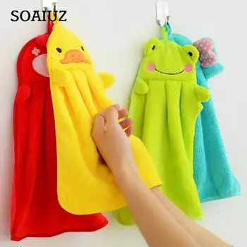 Полотенце Коралловые Повесить Конфеты Цвета Кухне Мультфильм Красочный белый