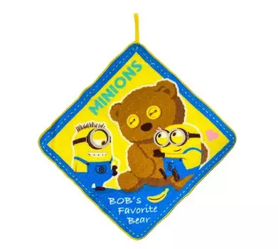 Полотенце Marushin Loop MINION Любимый медведь Вход в детский сад Вход в детский сад Элементарные персонажи 4805054000 Товары, Подготовка,