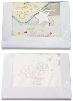 Полотенце Marushin Подарочное поздравление Moving Disney Star Happiness 2275032900 1 полотенце для рук и лица DS-9045 полотенце/1 полотенце/1