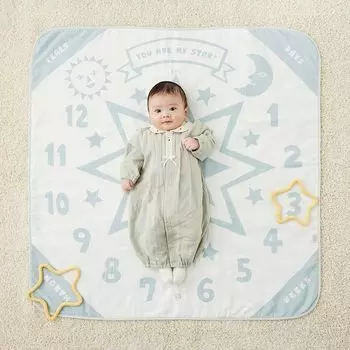 Полотенце на годовщину Tupera Tupera Collaboration 24191001 Банное полотенце [10 месяцев] синий