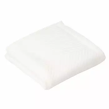 Полотенце Nishikawa Imabari для лица и гибкое однотонное, идеально подходит для повседневного использования и изготовлено в TT21121623W, 100% хлопок, гладкое, мягкое, марлевое, быстросохнущее, белый