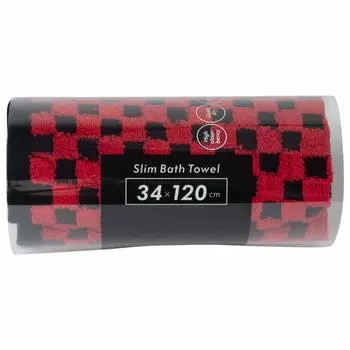 Полотенце nishikawa Imabari Компактное банное полотенце Компактное хлопковое пушистое после каждой стирки Сделано в Японии Красный TT09350680R [Nishikawa] 100% красный