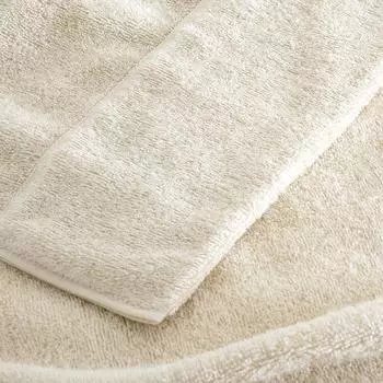 Полотенце Nishikawa Imabari Mosaic Single, изготовлено из односпального одеяла, Kuruminen, Узор, Однотонный, Размер, Япония, Однотонный/Бежевый [BE]MA0235