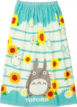 Полотенце-обертка Marushin Ghibli Totoro, длина 80 см, мой сосед Тоторо, носимое банное полотенце-обертка, полотенце для девочек и мальчиков, персонаж 1065005300, детское