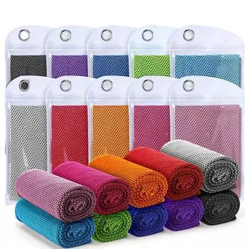 Полотенце, полотенца для шеи и лица, ткань для экстремальной жары для жаркой погоды, обертывания, холодные полотенца, тряпки для хранения, охлаждающее прохладное летнее полотенце One Size