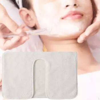 Полотенце Салонное обертывание для шеи 50см Х 40см для белый