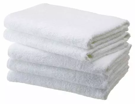 Полотенце Senshu Pure White Bath Set of 5 Bath Towels Made in Japan Полотенце Senshu 60 x 5 шт. Белые (приблизительно. 120см)