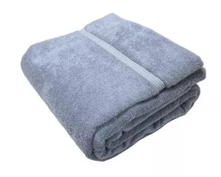 Полотенце Синий Сон Нежный к стирке Сверхвпитывающее Одеяло, Односпальное, [My Pillow, Специалист] Толстое, 100% Хлопок, Впитывающее, Влагоотводящее, синий