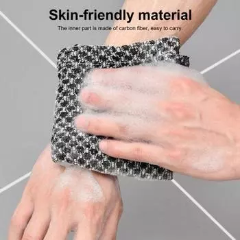 Полотенце-скраб для тела, обильно пенящееся, мягкое трение, длинное полотенце, принадлежности для ванной комнаты A