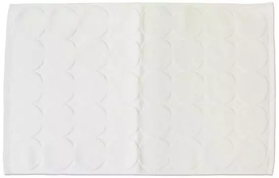 Полотенце Tanaka Sangyo Imabari Коврик для ванной Menka Mature White 45 x 70 см Прибл. белый
