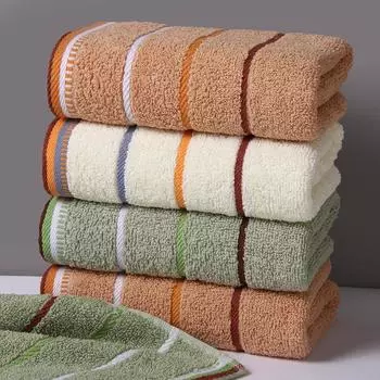 Полотенце утолщенное, мягкое, впитывающее, приятное для кожи, для ежедневного использования, для взрослых и детей, полотенце для лица 33*73cm