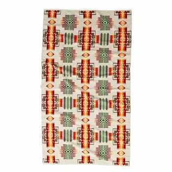 Полотенце жаккардовое PENDLETON большого размера [Chief Joseph,Ivory]