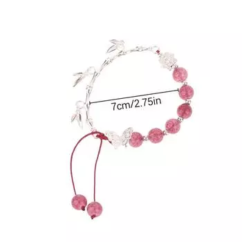 Половина браслета и браслет бабочка кулон для женщин винтажный темперамент универсальный подарок девушке подруге one size