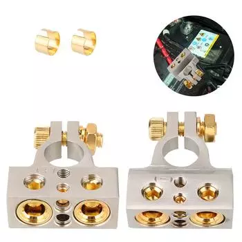 Положительные и отрицательные с 2 прозрачными крышками, прокладки 0/2/4/8/10, автомобильные аксессуары, 2 шт. Style 1