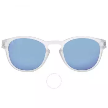 Поляризованные круглые мужские солнцезащитные очки Oakley Latch Prizm с сапфировым стеклом OO9265 926565 53