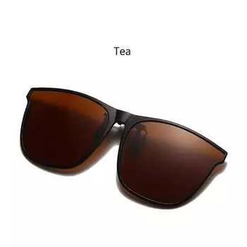 Поляризованные очки для водителя, мужские и женские солнцезащитные очки, унисекс, фотохромные, на клипсе, ультралегкие, уникальные