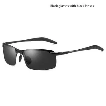 Поляризованные полихромные солнцезащитные очки днем и ночью для вождения на рыбалке с ночным видением