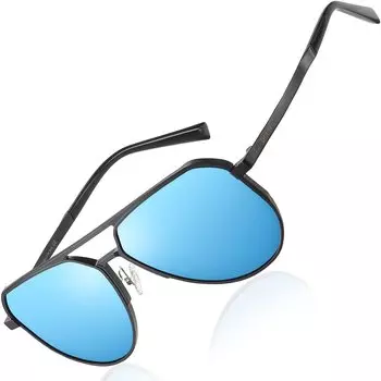 Поляризованные солнцезащитные очки для мужчин и UV400 Pilot Teardrop Fashion For Driving 3039 [DUCO] Женщины, Солнцезащитные очки, Унисекс, Очки, Дизайн, Рыбалка, Вождение,