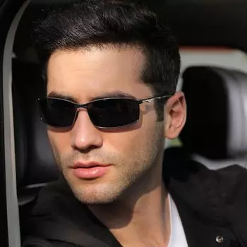 Поляризованные солнцезащитные очки мужские/женские зеркальные солнцезащитные очки для вождения очки в металлической оправе UV400 антибликовые солнцезащитные очки