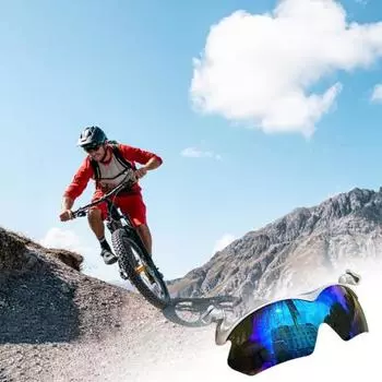 Поляризованные солнцезащитные очки с зажимом для шляпы, солнцезащитные очки с защитой от ультрафиолета для езды на велосипеде, рыбалки, спортивные солнцезащитные очки с клипсой, дизайн на выбор зелёный