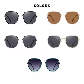 Поляризованные солнцезащитные очки, сверхлегкие очки TR в большой оправе, солнцезащитные очки, закрывающие лицо и утягивающие солнцезащитные очки для женщин, модная уличная фотография, модные очки