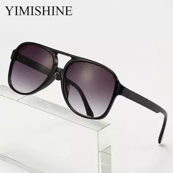 Поляризованные солнцезащитные очки UV400 Ретро-желтые линзы Очки ночного видения унисекс