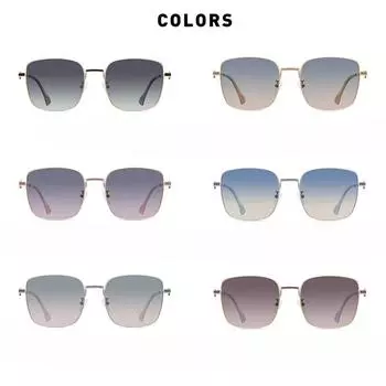 Поляризованные солнцезащитные очки в металлической оправе. Женские элегантные и модные солнцезащитные очки с поляризационными ветровыми очками. Летние УФ-очки.