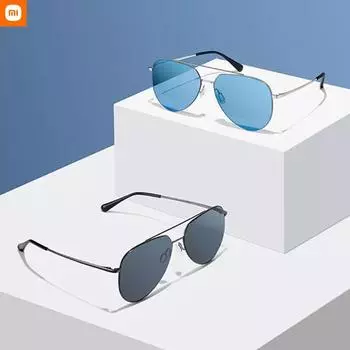 Поляризованные солнцезащитные очки Xiaomi Mijia Pilota для мужчин и женщин UV400 защищают от УФ-лучей, солнцезащитные очки для кемпинга, пешего туризма, вождения