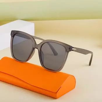 Поляризованные солнцезащитные очки, женские модные солнцезащитные очки с большой оправой, мужские модные очки для вождения на открытом воздухе