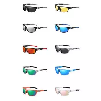 Поляризованные спортивные солнцезащитные очки для мужчин и женщин, бег, езда, рыбалка, защита от ультрафиолета, уличные очки 144 мм