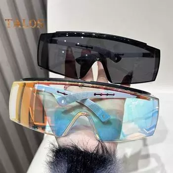 Поляризованные спортивные солнцезащитные очки для мужчин и женщин, защита от ультрафиолета UV400, защитные очки, противотуманные защитные очки для вождения, рыбалки, велоспорта серый