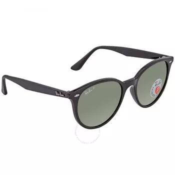 Поляризованные зеленые классические круглые солнцезащитные очки Ray Ban G 15 RB4305 601 9A 53