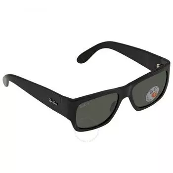 Поляризованные зеленые спортивные солнцезащитные очки Ray Ban Nomad RB2187 901 58 54