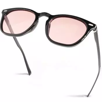 Поляризованный цветной футляр в комплекте розовый [Isabell] Солнцезащитные очки, мужские, солнцезащитные очки, для вождения, женские, затемнение, рыбалка, спорт, обесцвечивание, линзы,