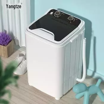 Полуавтоматическая мини-стиральная машина большой емкости для использования в общежитии